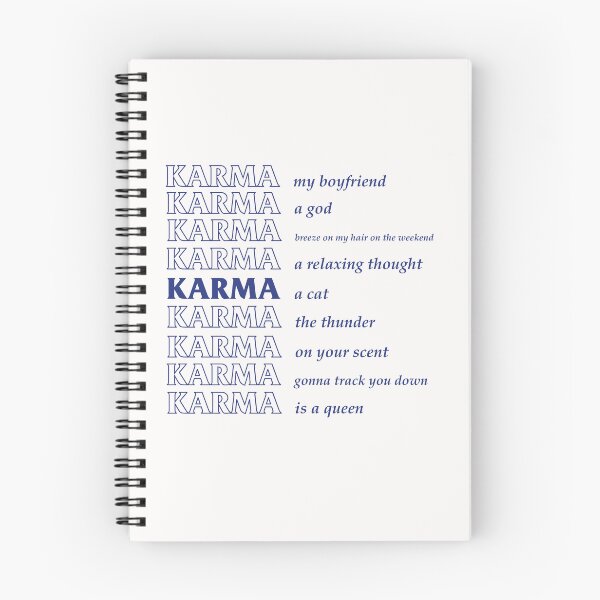 Item preview, KARMA CONCERT SHIRT BACKPRINT designed and sold by aydapadi.