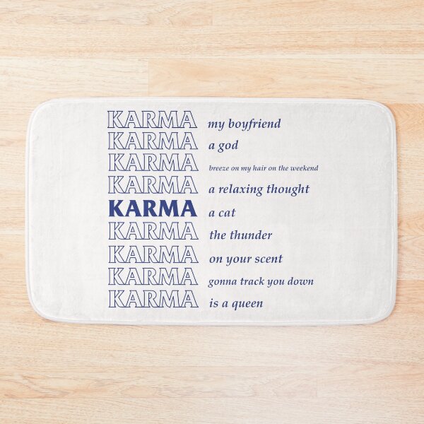 Item preview, KARMA CONCERT SHIRT BACKPRINT designed and sold by aydapadi.