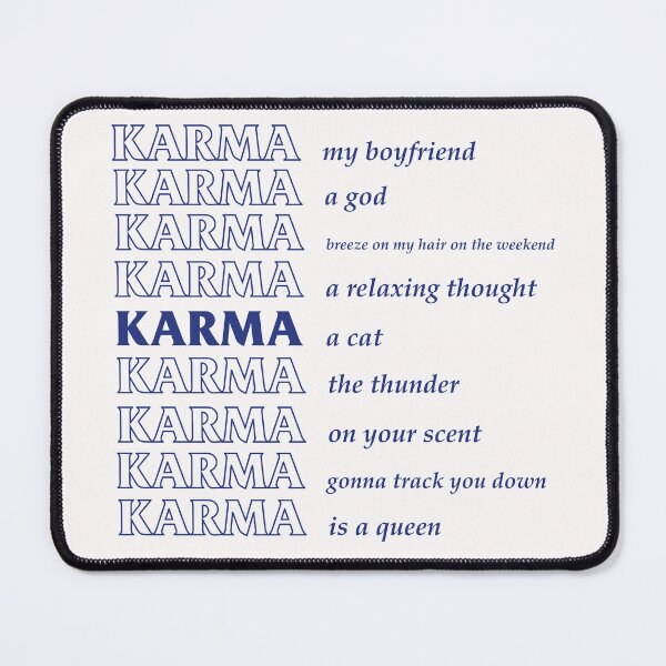 Item preview, KARMA CONCERT SHIRT BACKPRINT designed and sold by aydapadi.
