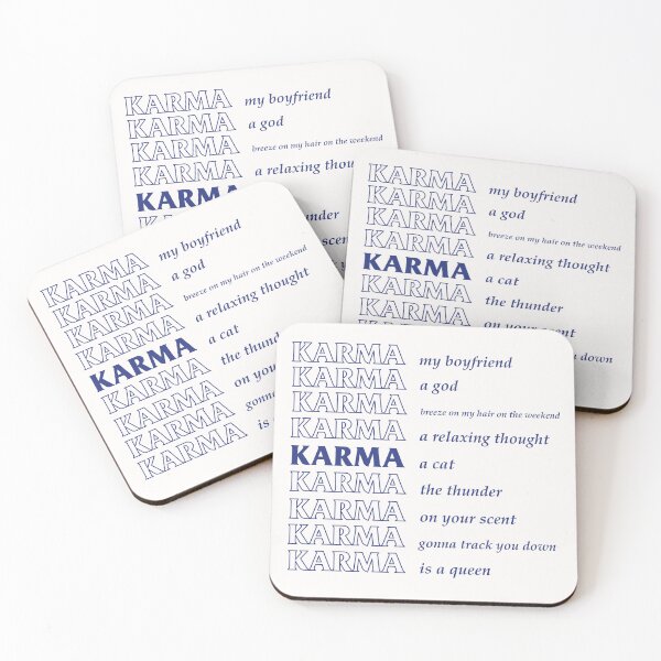 Item preview, KARMA CONCERT SHIRT BACKPRINT designed and sold by aydapadi.