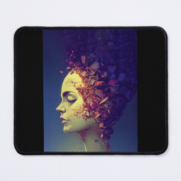 Item preview, beautiful girl disap painting disappearingGraphic designed and sold by IndianRugCrafts.