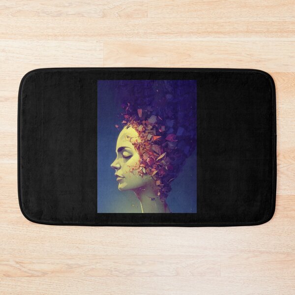 Item preview, beautiful girl disap painting disappearingGraphic  designed and sold by IndianRugCrafts.