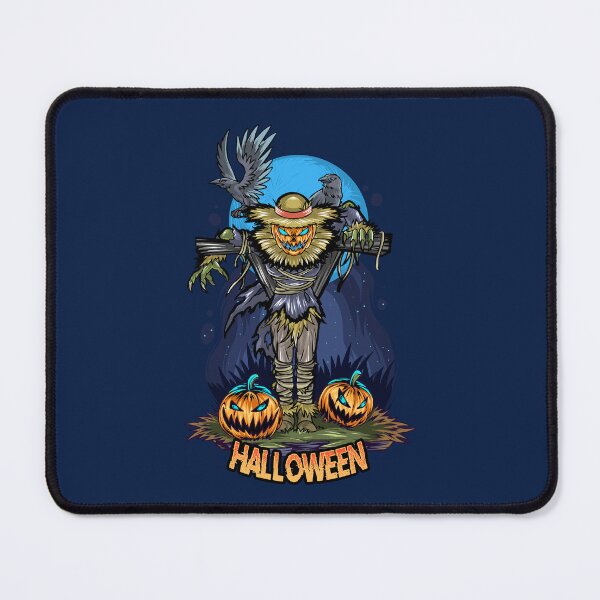 Item preview, scary Halloween pumpkin head scarecrow designed and sold by quanlh.