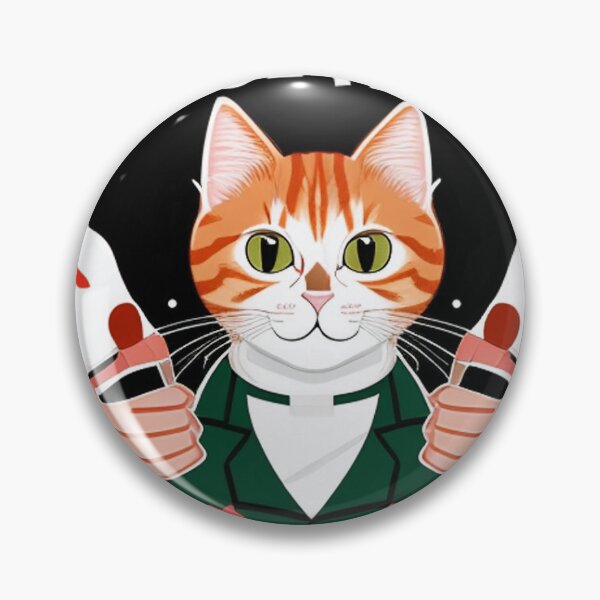 Item preview, a charismatic and witty ginger cat 	 designed and sold by doodlewdasez.