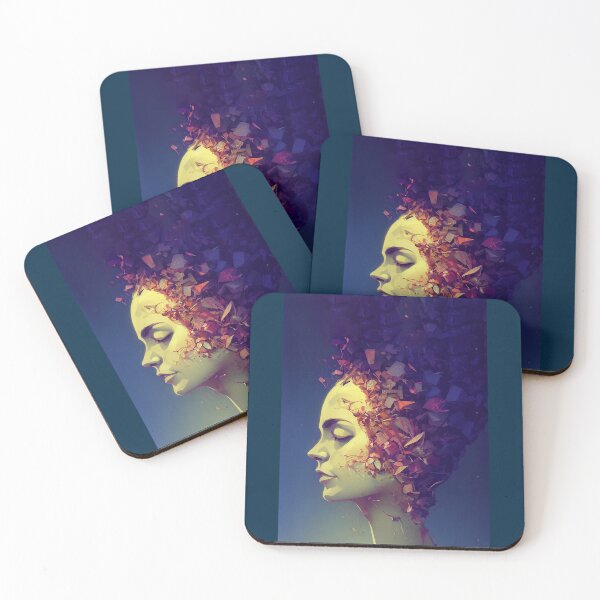 Item preview, beautiful girl disap painting disappearingGraphic  designed and sold by IndianRugCrafts.