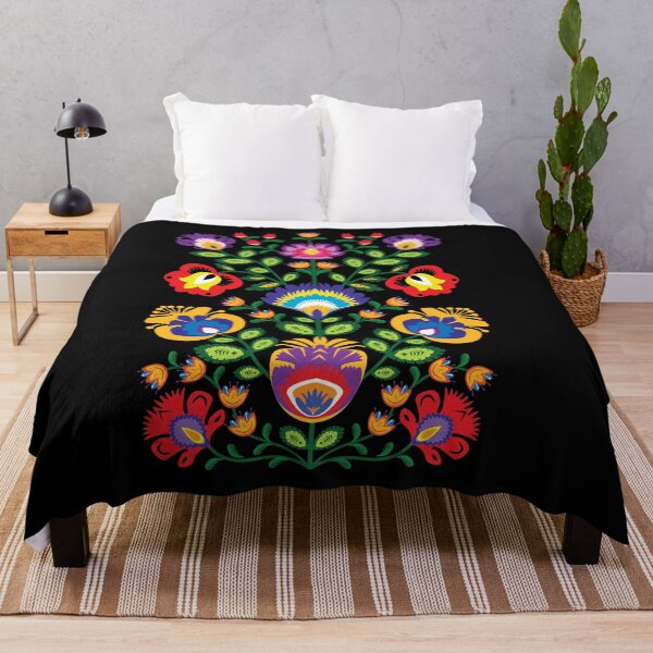Item preview, Folklore Wycinanki - colorful floral motif designed and sold by FK-UK.