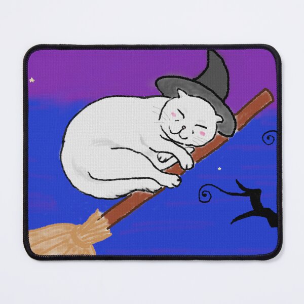 Item preview, a CatNap on the broom [Halloween collection] designed and sold by kittybutor.