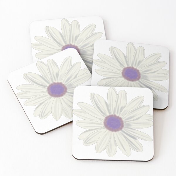 Item preview, White daisy flower. designed and sold by Mibaibon.