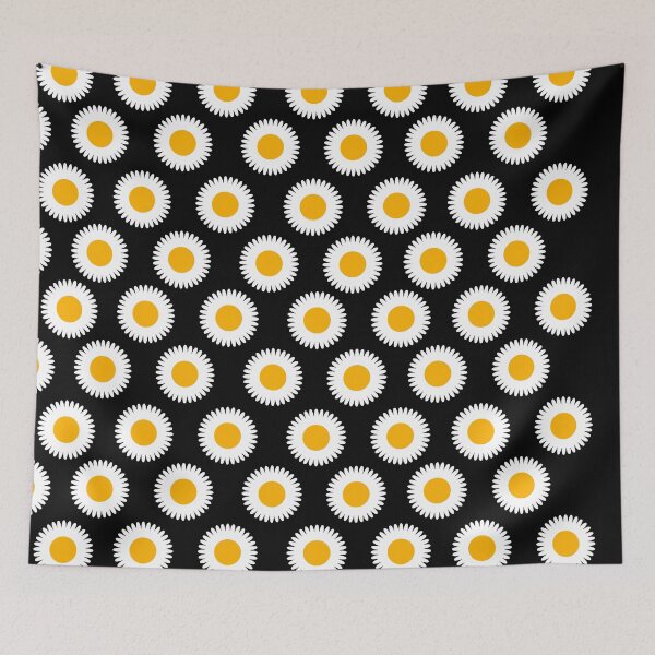Item preview, Radiating Daisy Flowers Pattern. designed and sold by PlantKind.