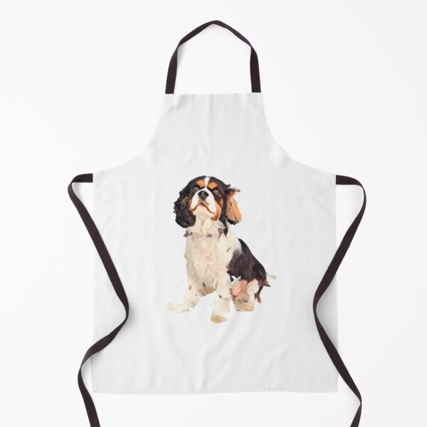 Item preview, Cute Tri-Color Cavalier King Charles Spaniel Puppy designed and sold by NickiBraun.