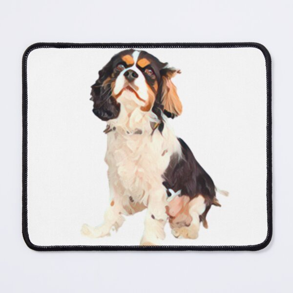 Item preview, Cute Tri-Color Cavalier King Charles Spaniel Puppy designed and sold by NickiBraun.