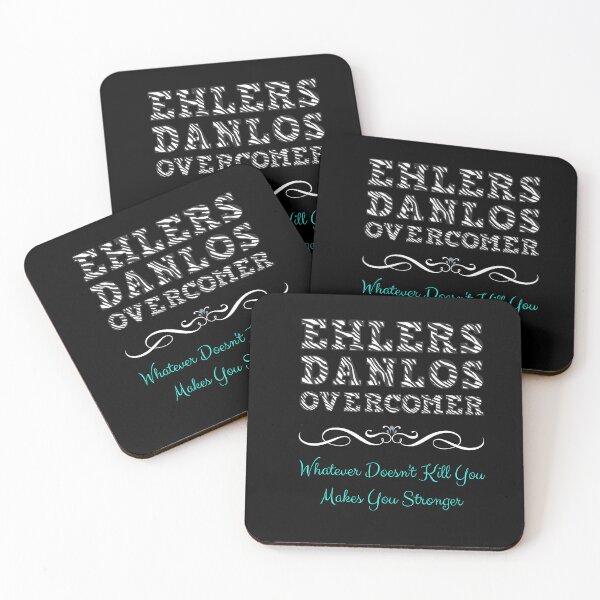 Item preview, Ehlers Danlos Overcomer designed and sold by Encompassing Threads.