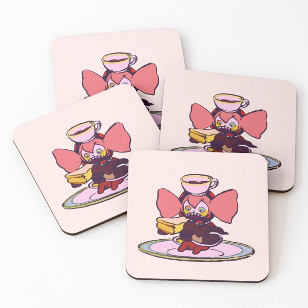 Item preview, I draw charlotte eating cheesecake and coffee on a plate / madoka magica designed and sold by RansRoom.