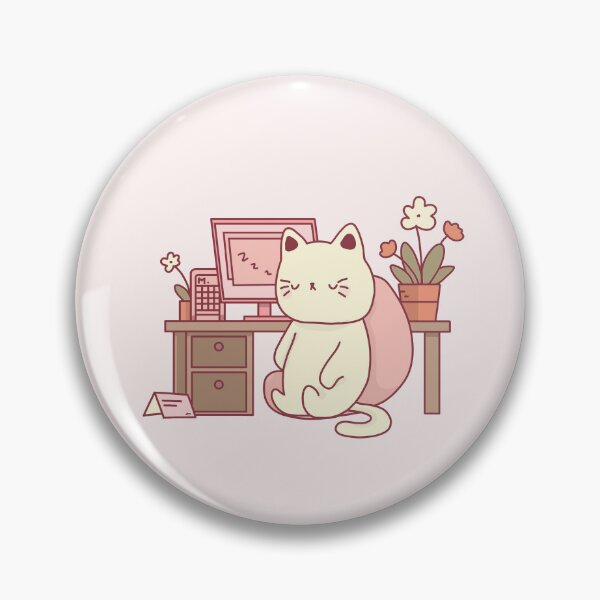 Item preview, Cat work until sleep designed and sold by llw99.