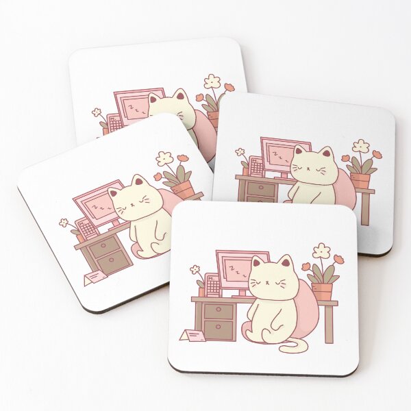 Item preview, Cat work until sleep designed and sold by llw99.