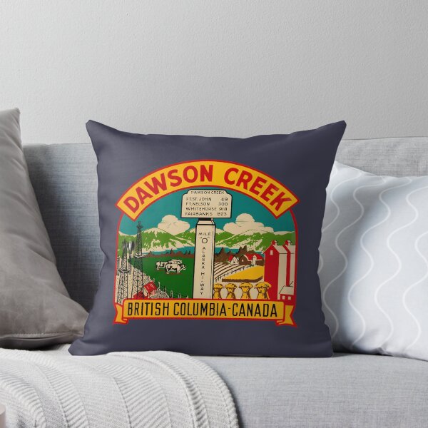 Item preview, Dawson Creek BC Vintage Travel Decal Classic 		 designed and sold by choplzomfj62.