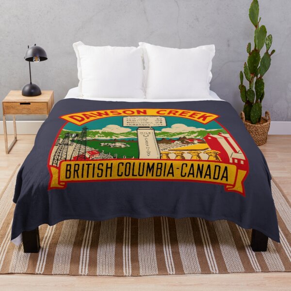 Item preview, Dawson Creek BC Vintage Travel Decal Classic 		 designed and sold by choplzomfj62.