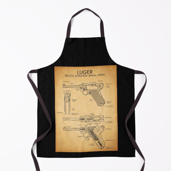 Artikelvorschau, Luger: Recoil loading small arms (Aged Parchment) entworfen und verkauft von BGALAXY.