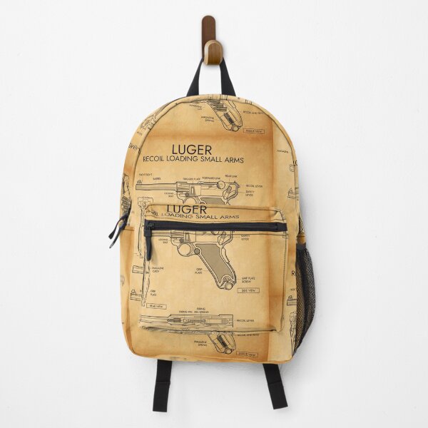 Item preview, Luger: Recoil loading small arms (Aged Parchment) designed and sold by BGALAXY.
