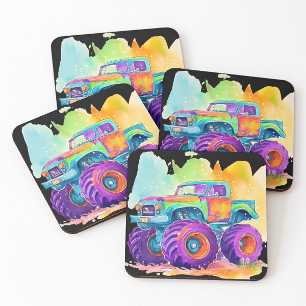 Item preview, Monster Truck Big Retro Race Dad Trucker Lover Jam Vintage designed and sold by farhanhafeez.