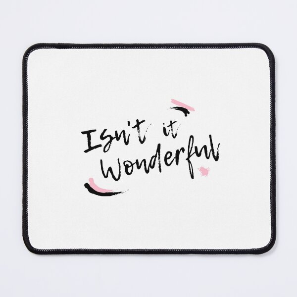 Item preview, Isn't It Wonderful Law of Attraction Neville Goddard LOA Affirmation designed and sold by StoneCrowDesign.