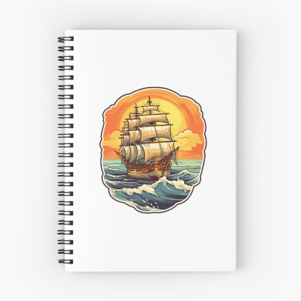 Aperçu de l'œuvre Croisière rétro au coucher du soleil créée et vendue par SmileshareShop.