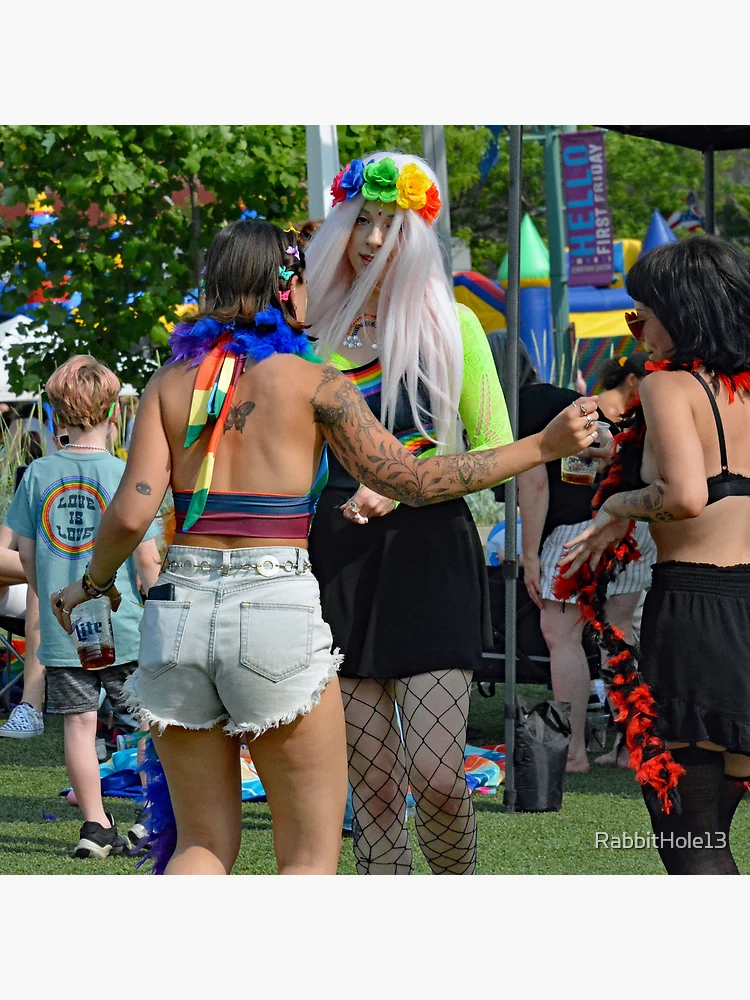 Thumbnail 4 of 4, Clock, Canton Pride 2023 designed and sold by RabbitHole13.