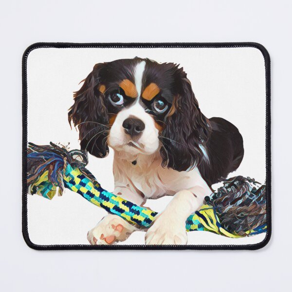 Item preview, Cavalier King Charles Spaniel Tri-Color Puppy designed and sold by NickiBraun.