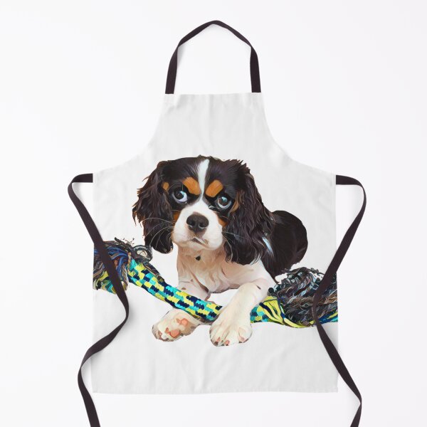 Item preview, Cavalier King Charles Spaniel Tri-Color Puppy designed and sold by NickiBraun.