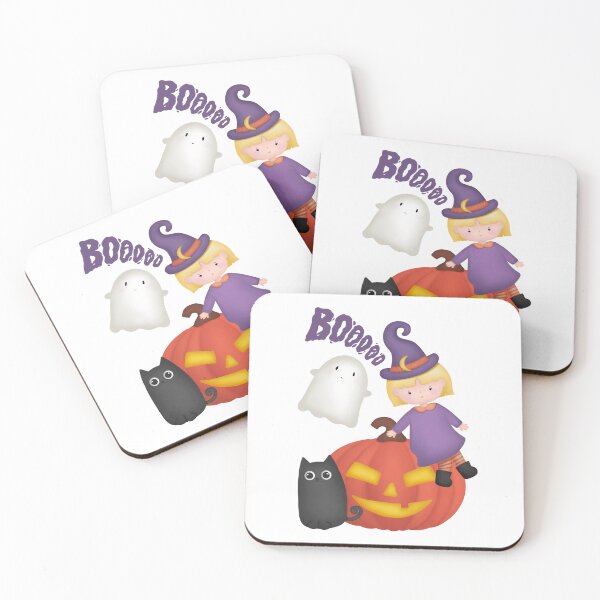 Item preview, little witch Boooo! designed and sold by MaypanaShop.