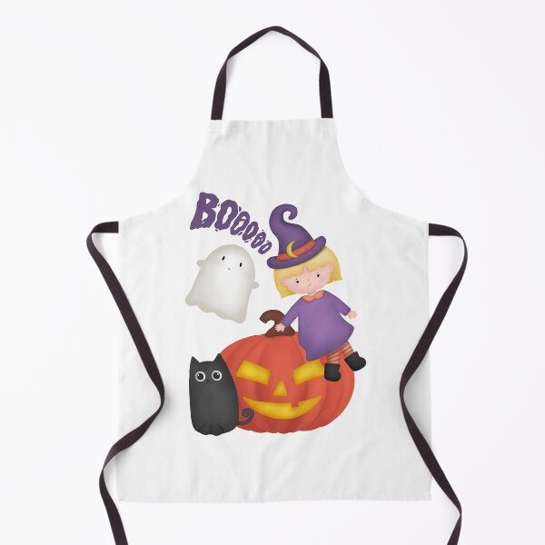 Item preview, little witch Boooo! designed and sold by MaypanaShop.