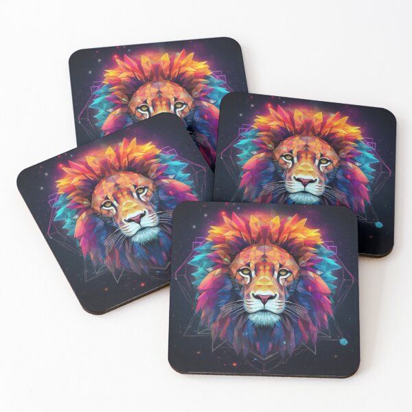 Item preview, neon lion no 2  designed and sold by Sylwia Kuc.