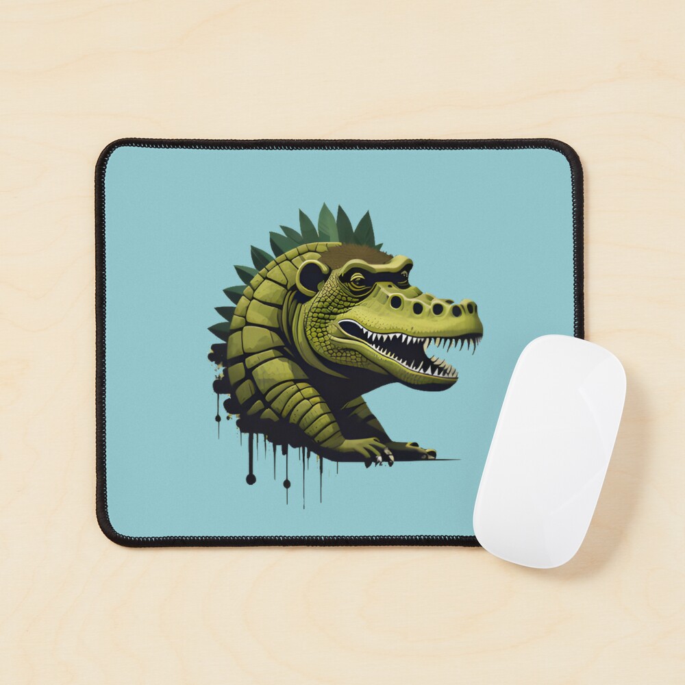 Cheerful Cartoon Crocodile - Fun, Vibrant, Kid-friendly Design