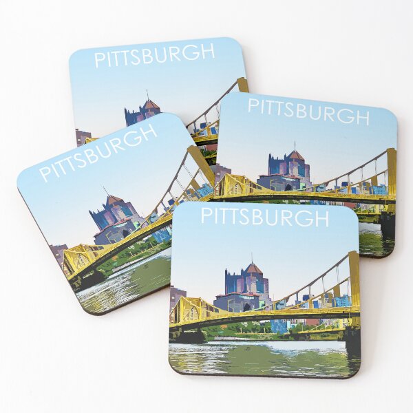 Item preview, Pittsburgh, Pensilvania, EE. UU., Imprimir designed and sold by summattodraw.