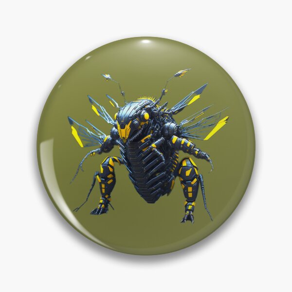 Artikelvorschau, killer Biene entworfen und verkauft von HiveMechs.