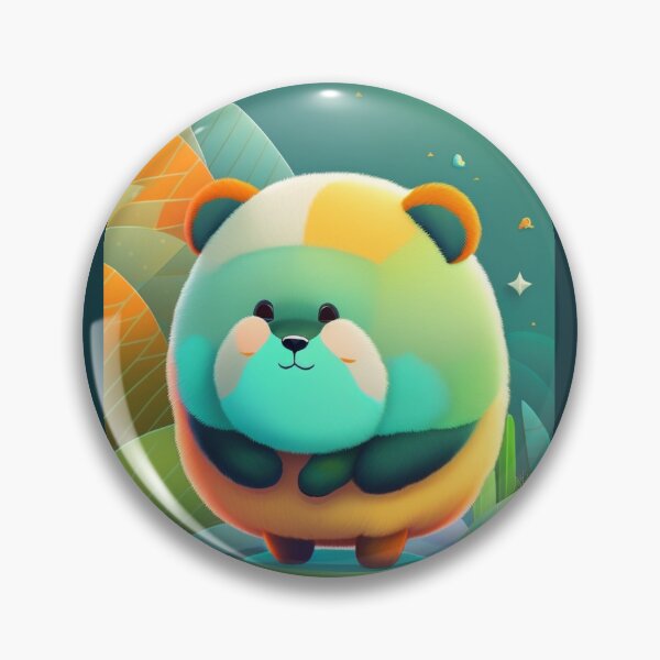 Item preview, Cute Fluffy Bear in the garden designed and sold by Magical-bear.