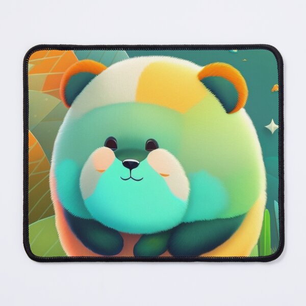Item preview, Cute Fluffy Bear in the garden designed and sold by Magical-bear.