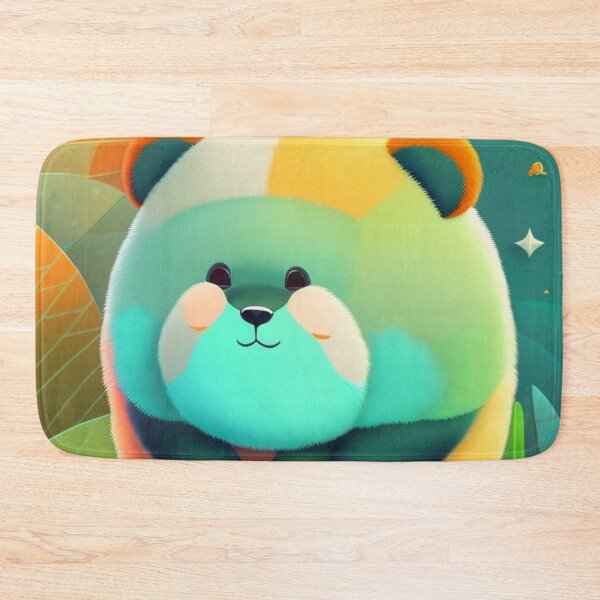 Item preview, Cute Fluffy Bear in the garden designed and sold by Magical-bear.