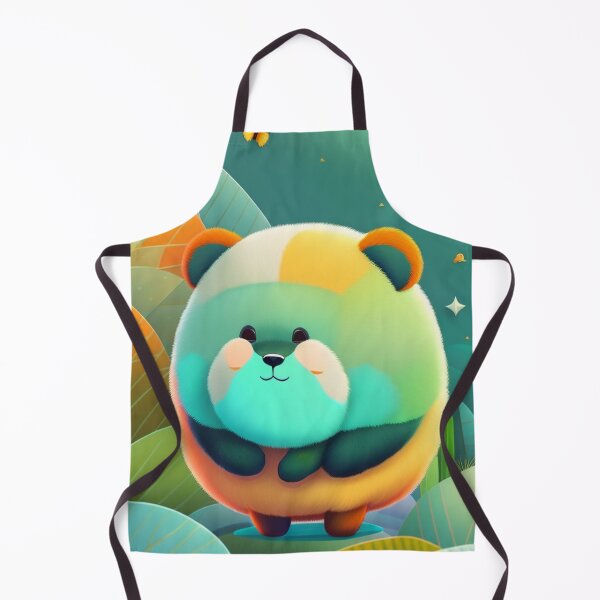 Item preview, Cute Fluffy Bear in the garden designed and sold by Magical-bear.