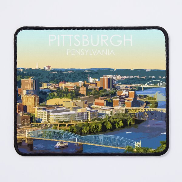 Item preview, Pittsburgh, Pensylvania, USA, Print designed and sold by summattodraw.