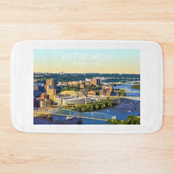Item preview, Pittsburgh, Pensylvania, USA, Print designed and sold by summattodraw.