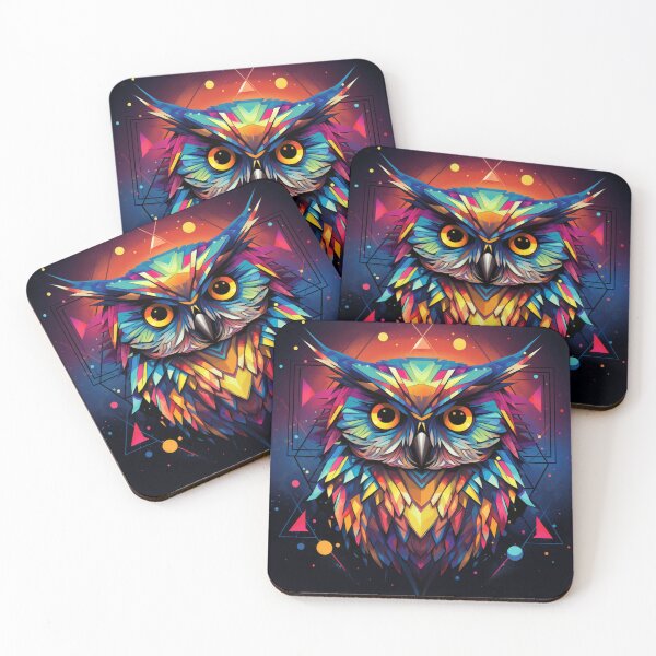 Item preview, neon owl no. 4  designed and sold by Sylwia Kuc.