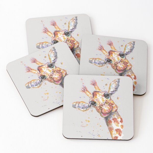 Item preview, Cute Giraffe from an original painting. Zoo animal.  designed and sold by Marjansart.