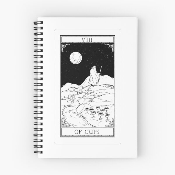 Item preview, Carrow's tarot - Eight of Cups designed and sold by CarrowBrown.