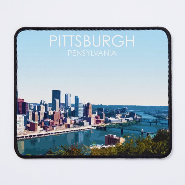 Item preview, Pittsburgh, Pensylvania, USA, Print designed and sold by summattodraw.