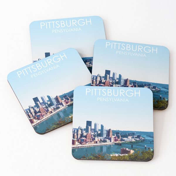 Item preview, Pittsburgh, Pensylvania, USA, Print designed and sold by summattodraw.