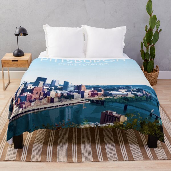 Item preview, Pittsburgh, Pensylvania, USA, Print designed and sold by summattodraw.