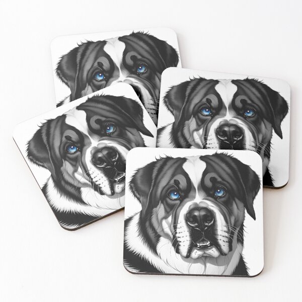 Item preview, monotone saint bernard designed and sold by Animal-Avenue.