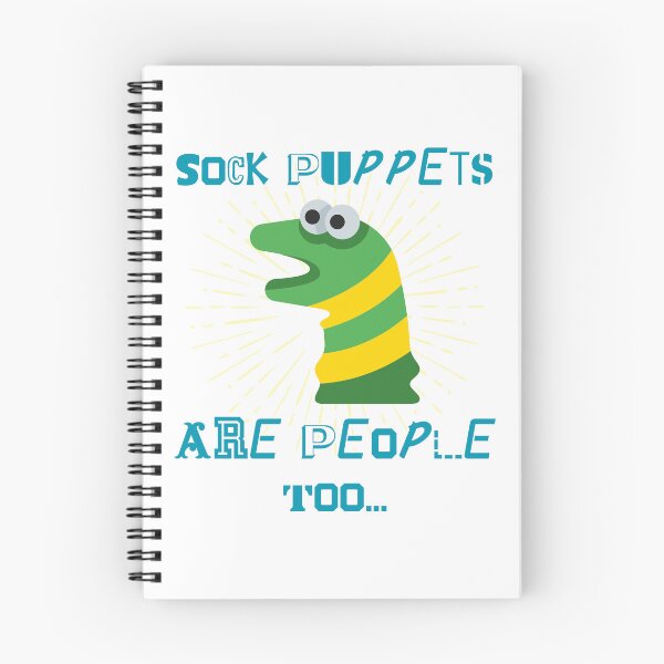 Item preview, Sock Puppets Are People Too designed and sold by DesignedToATee.