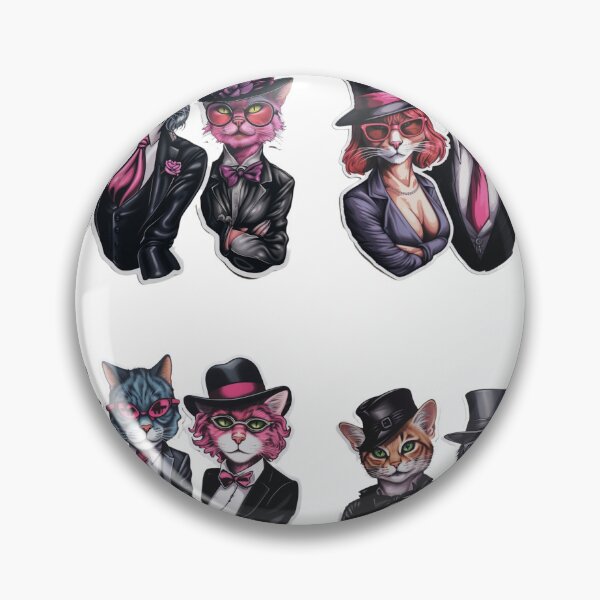 Item preview, Cats mafia sticker pack  designed and sold by Foreververypoor.